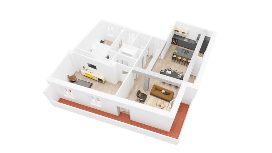 Transformación de espacios con reforma integral